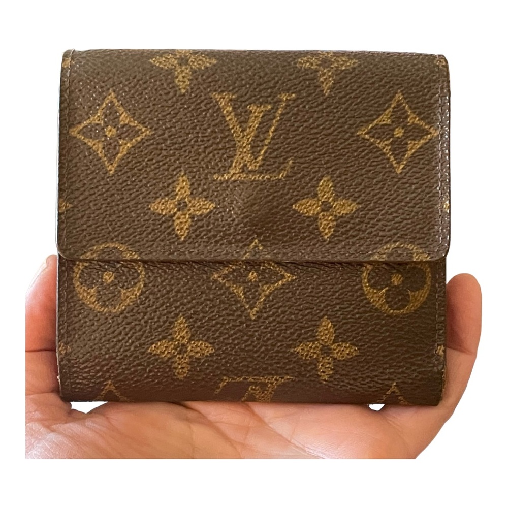 Authentic Louis Vuitton Monogram Canvas Elise Wallet - Picture 7 of 14